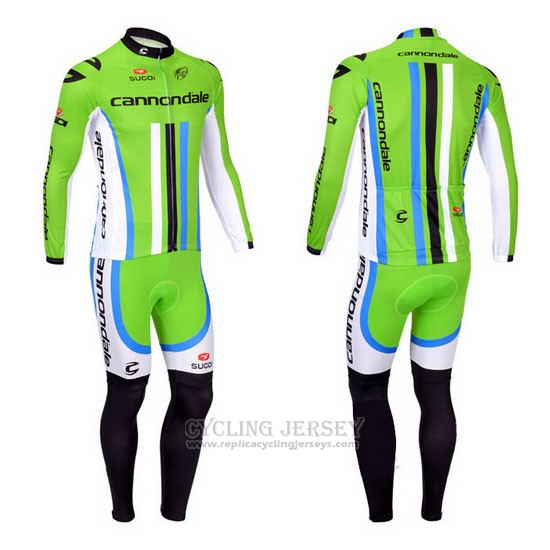 2013 Cycling Jersey Cannondale Champion Estonia Long Sleeve and Bib Tight